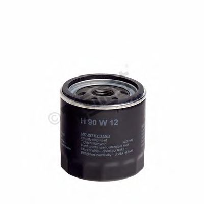 HENGST FILTER h90w12 -  Фильтр масляный двигателя